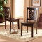 Baxton Studio Gervais Modern and Contemporary Transitional Dark Brown Finished Wood 2-Piece Dining Chair Set 177-11381-Zoro - alternate 2